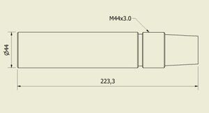 PROLONGADOR 44 MM (44 X 223,3 MM) - Imagem 2