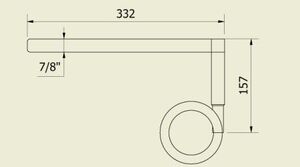 TERMOPAR TIPO K PARA FORNO - AÇO INOX 7/8" - Imagem 2
