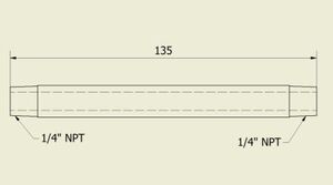 TUBO DE PROTEÇÃO PARA TERMOPAR DE BICO E SIFÃO - Imagem 2