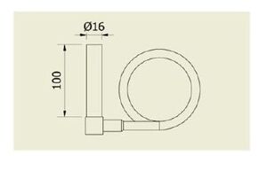 RESISTÊNCIA CARTUCHO 450 W (16 X 100 MM) - Imagem 2