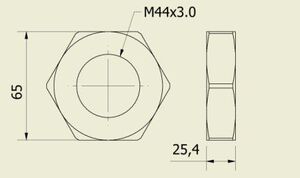 PORCA PARA EXTRAÇÃO DO PROLONGADOR - Imagem 2
