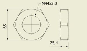 PORCA PARA EXTRAÇÃO DO PROLONGADOR - Imagem 2