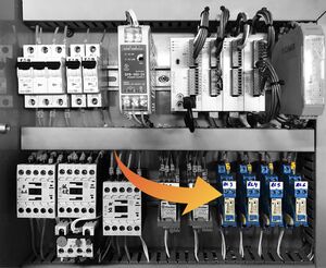 RELÉ COM BASE 2 CONTATOS 24VCC - Imagem 4
