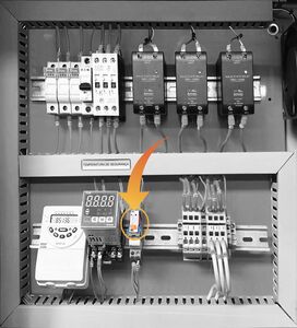 RELÉ DE 2 CONTATOS 220V - SEM BASE - Imagem 3