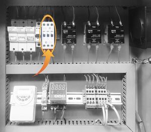 CONTATOR 220V AC 32A - Imagem 4