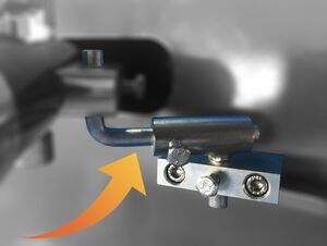 SUPORTE COMPLETO PARA PISTOLA (ZINCADO) - Imagem 4